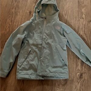 The North Face Kids' Light Blue Raincoat